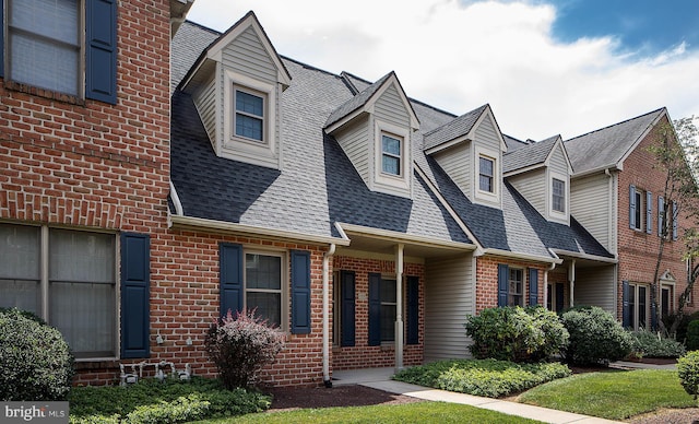 125 Wyndham Way, Harrisburg, PA 17109 - cape cod house featuring brick siding and a shingled roof
