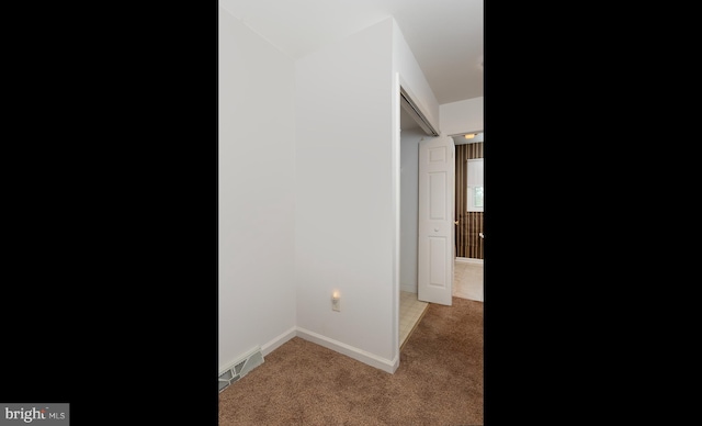 125 Wyndham Way, Harrisburg, PA 17109 - hallway featuring light carpet and baseboards