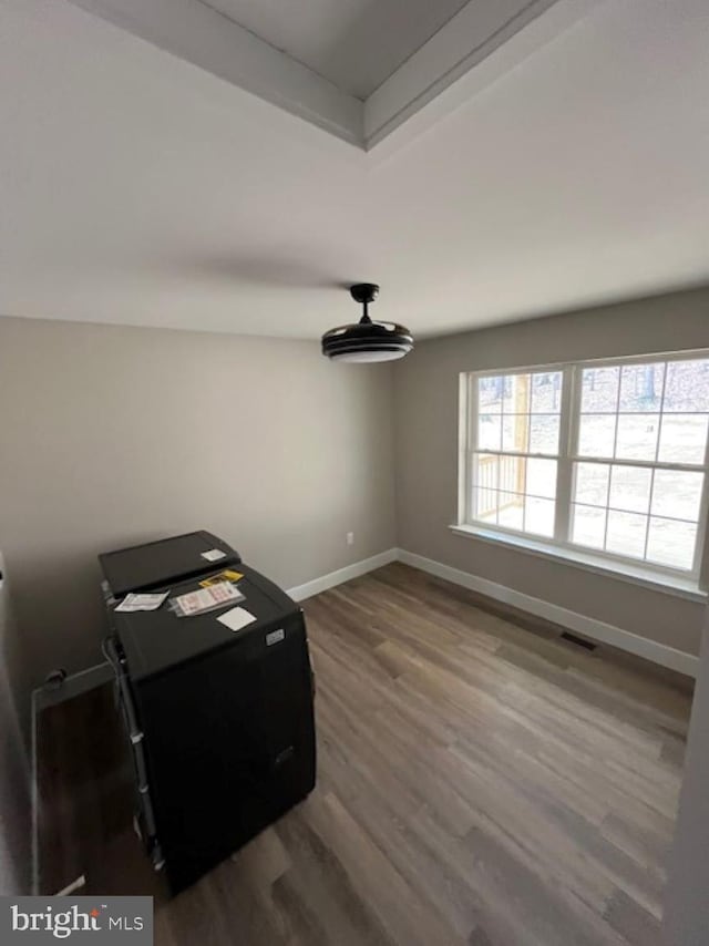 399REAR Beck Mill Rd, Hanover, PA 17331 - unfurnished room with baseboards and dark wood-style floors