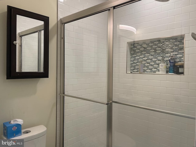 7972 Lakecrest Dr, Greenbelt, MD 20770 - bathroom with a stall shower and toilet