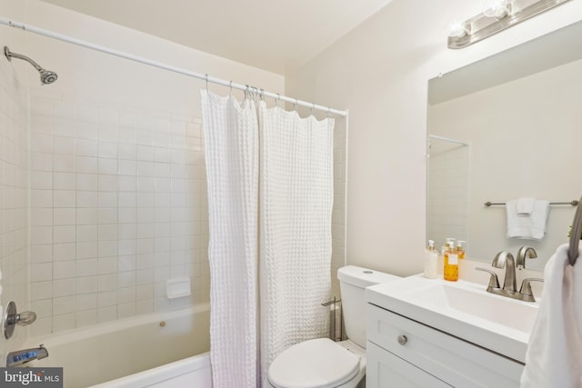810 N Fayette St, Alexandria, VA 22314 - full bath with shower / bath combo, toilet, and vanity