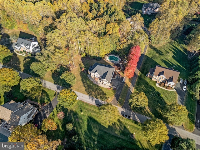 670 Good Shepherd Way, Owings, MD 20736 - view of property location featuring a heavily wooded area