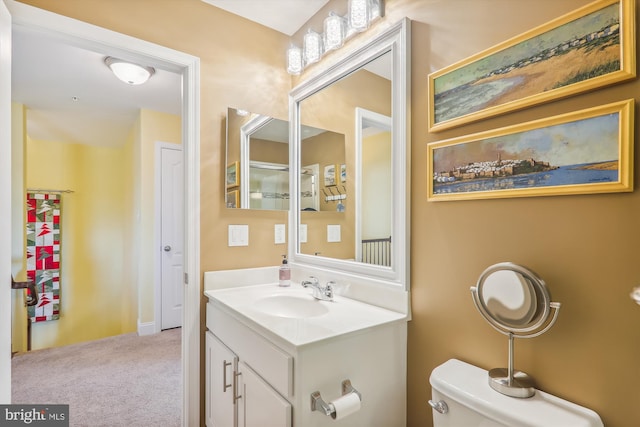801 Skippers Ln, Annapolis, MD 21401 - bathroom with toilet and vanity