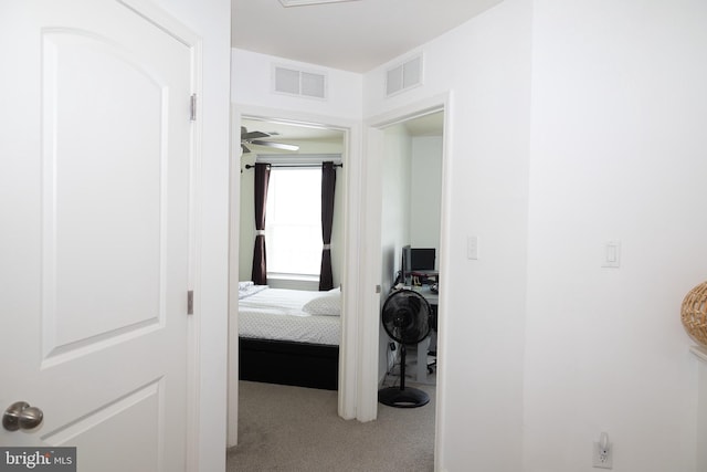 847 Lissicasey Loop, Middletown, DE 19709 - hall featuring carpet floors and a desk