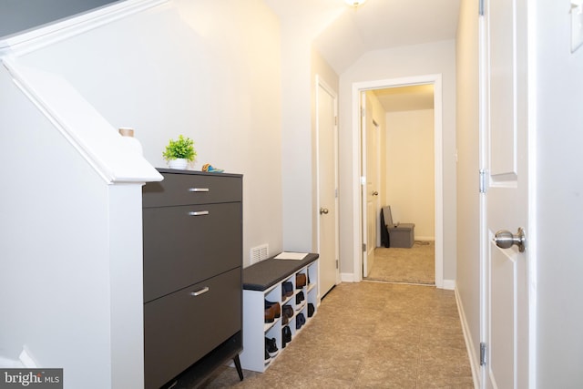 847 Lissicasey Loop, Middletown, DE 19709 - hallway featuring light floors and baseboards