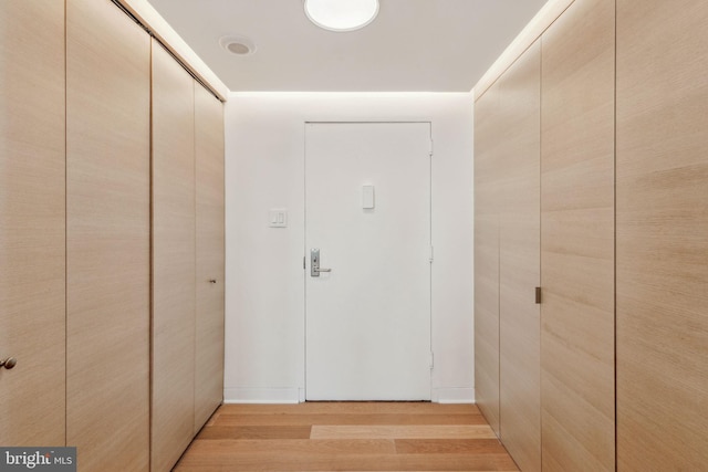 604 S Washington Sq Unit 2917, Philadelphia, PA 19106 - hallway featuring light wood-style floors