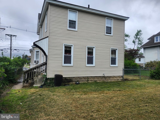 view of back of property