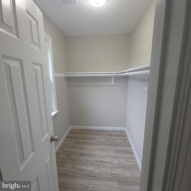 3608 Upshur St, Brentwood, MD 20722 - walk in closet featuring light wood-style floors