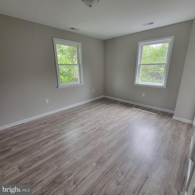 3608 Upshur St, Brentwood, MD 20722 - unfurnished room featuring wood finished floors and baseboards
