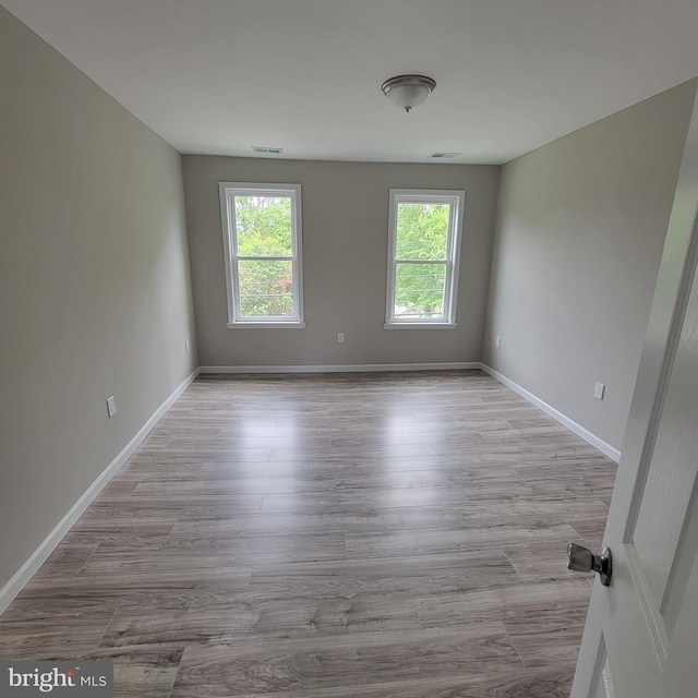 3608 Upshur St, Brentwood, MD 20722 - unfurnished room featuring wood finished floors and baseboards