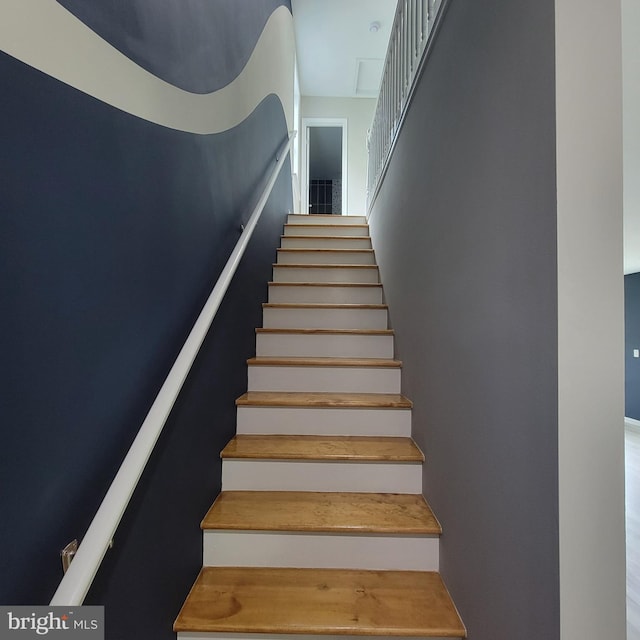 3608 Upshur St, Brentwood, MD 20722 - view of staircase