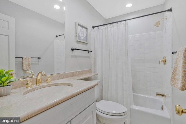 1153 Randolph Rd, Mclean, VA 22101 - full bathroom featuring vanity and shower / bath combo
