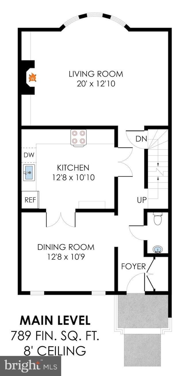 1153 Randolph Rd, Mclean, VA 22101 - view of property floor plan