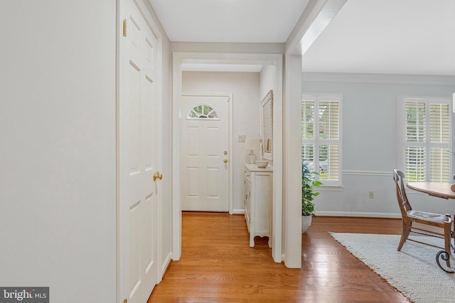 1153 Randolph Rd, Mclean, VA 22101 - entrance foyer featuring light wood finished floors and baseboards