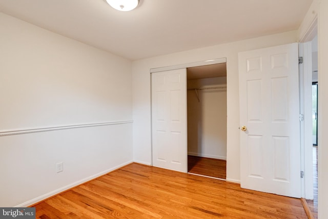 5 Wood Oak, Nottingham, MD 21236 - unfurnished bedroom with light wood-style flooring and a closet