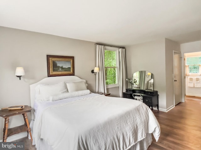 11600 Saddleback Dr, Fredericksburg, VA 22407 - bedroom with wood finished floors and baseboards