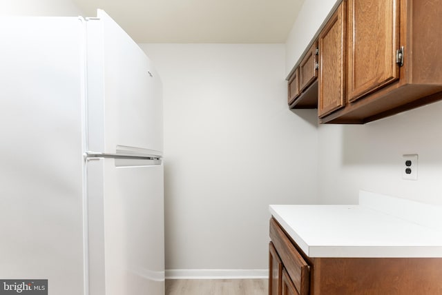 129 Echelon Rd, Voorhees, NJ 08043 - washroom featuring light wood-style flooring and baseboards