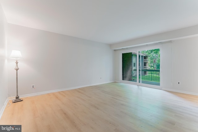 129 Echelon Rd, Voorhees, NJ 08043 - empty room with light wood-style floors and baseboards