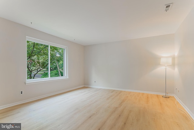 129 Echelon Rd, Voorhees, NJ 08043 - spare room with light wood-type flooring and baseboards