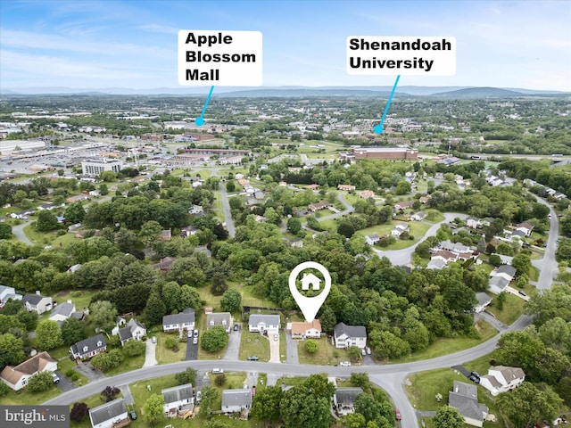 aerial view