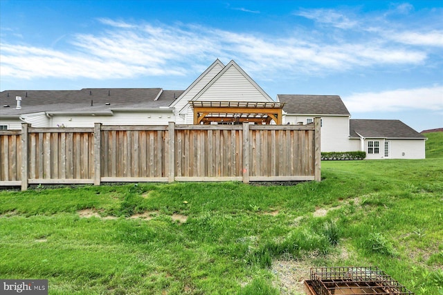 3118 Grove Ct, Mechanicsburg, PA 17055 - view of yard with a pergola