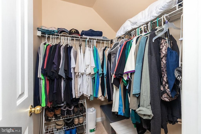 18 Ebb Tide Ct, Ocean Pines, MD 21811 - walk in closet with vaulted ceiling
