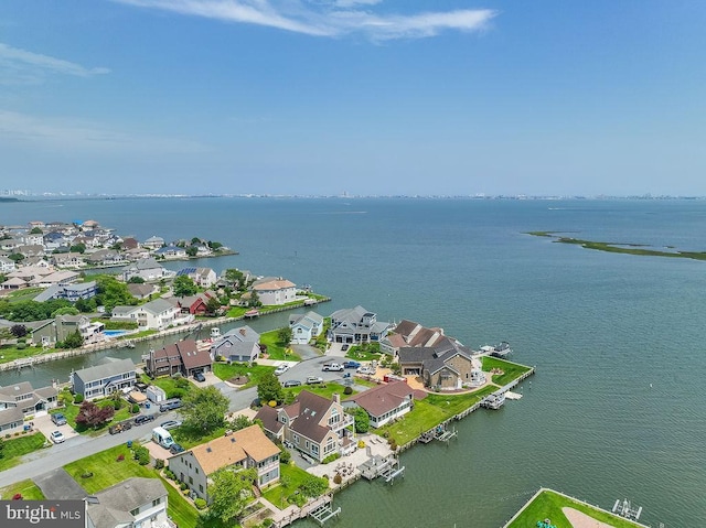 18 Ebb Tide Ct, Ocean Pines, MD 21811 - aerial perspective of suburban area with a large body of water