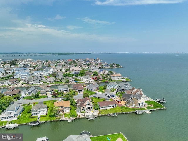 18 Ebb Tide Ct, Ocean Pines, MD 21811 - aerial perspective of suburban area featuring a nearby body of water