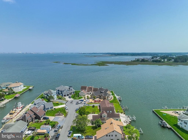 18 Ebb Tide Ct, Ocean Pines, MD 21811 - aerial view of residential area featuring a large body of water