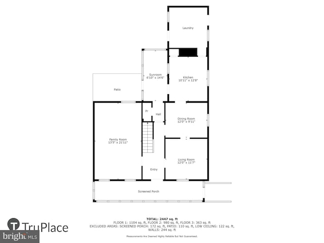 501 Park Row Pl, Harpers Ferry, WV 25425 - property floor plan