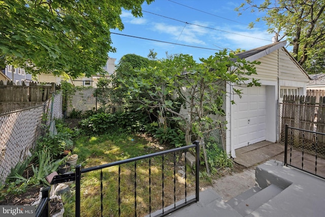 329 Euclid Ave, Trenton, NJ 08609 - view of patio / terrace featuring an outdoor structure and fence
