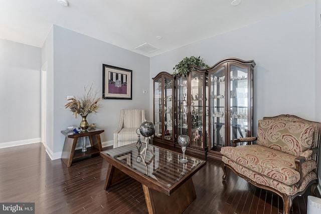 23412 Longollen Woods Ter, Ashburn, VA 20148 - living area with wood finished floors and baseboards