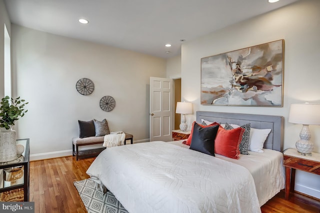 15 Todd Pl NE, Washington, DC 20002 - bedroom featuring wood finished floors, recessed lighting, and baseboards