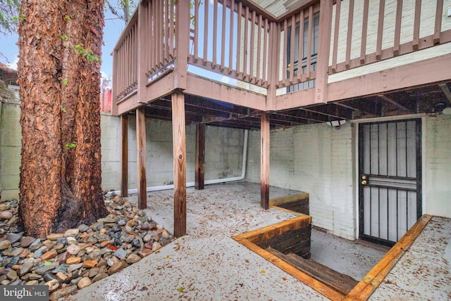 15 Todd Pl NE, Washington, DC 20002 - view of patio / terrace featuring a wooden deck