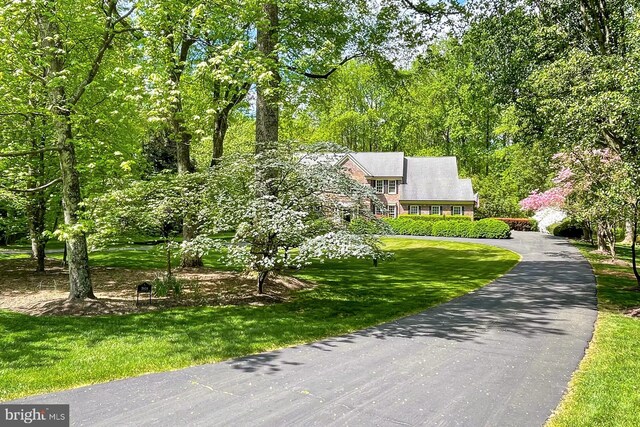 7808 Devereux Manor Ct, Fairfax Station, VA 22039 - view of front facade featuring a front yard