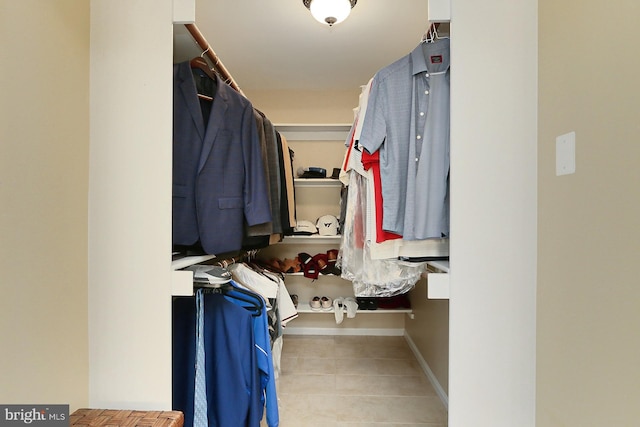 7808 Devereux Manor Ct, Fairfax Station, VA 22039 - walk in closet featuring tile patterned flooring