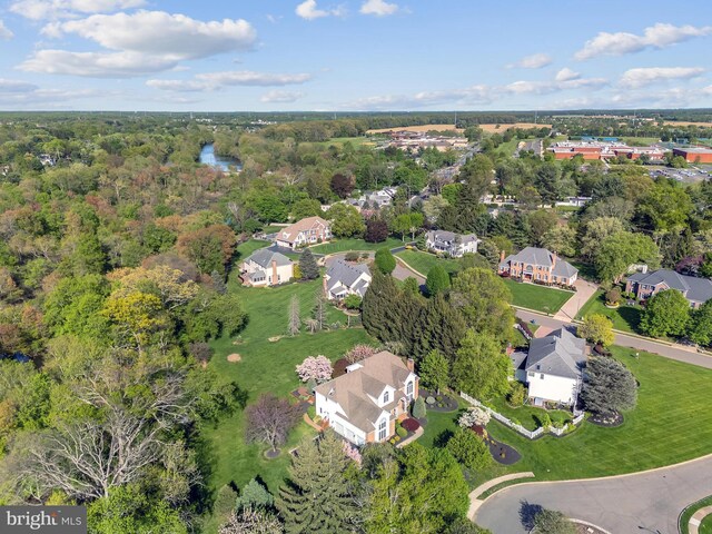 4 Stults Dr, Plainsboro, NJ 08536 - aerial overview of property's location featuring nearby suburban area