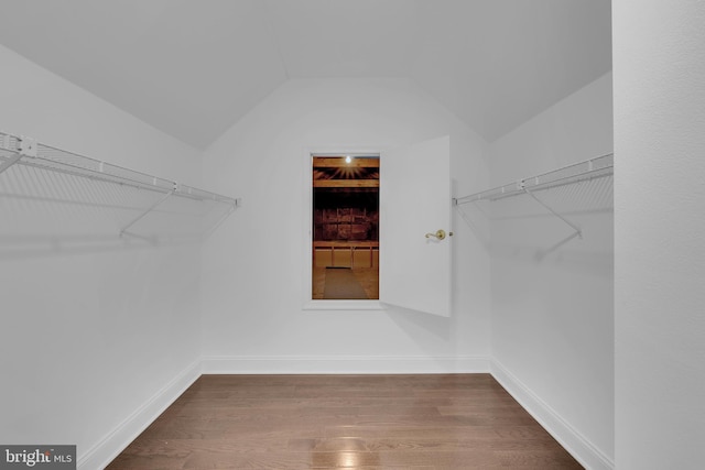 4 Stults Dr, Plainsboro, NJ 08536 - walk in closet with wood finished floors and lofted ceiling