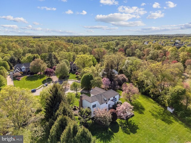 4 Stults Dr, Plainsboro, NJ 08536 - view of subject property with a forest