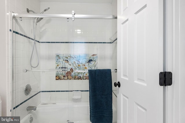 902 Emerald Dr, Alexandria, VA 22308 - full bathroom with shower / bath combination with glass door