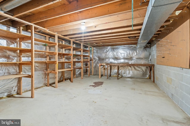 502 Pride Of Baltimore Dr, Arnold, MD 21012 - view of unfinished basement