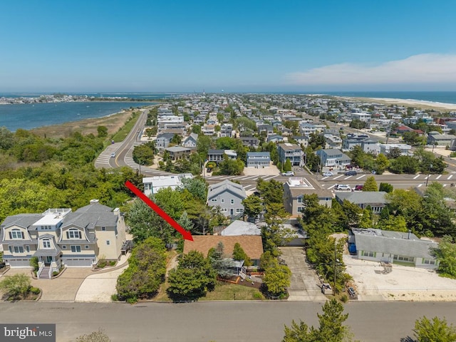 60 Holly, Long Beach Township, NJ 08008 - aerial view of residential area featuring a nearby body of water