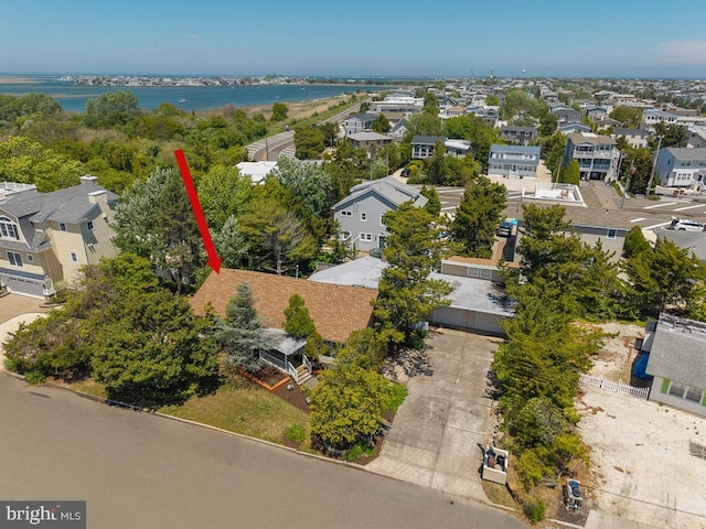 60 Holly, Long Beach Township, NJ 08008 - aerial perspective of suburban area featuring a nearby body of water
