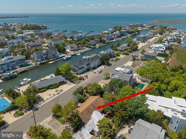 60 Holly, Long Beach Township, NJ 08008 - aerial perspective of suburban area with a large body of water