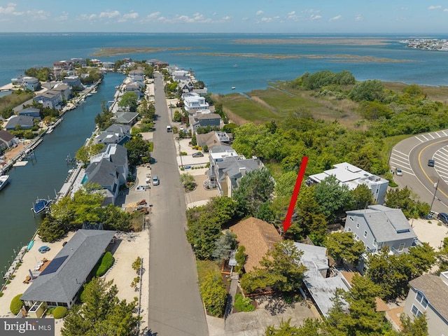 60 Holly, Long Beach Township, NJ 08008 - aerial overview of property's location featuring a large body of water and nearby suburban area