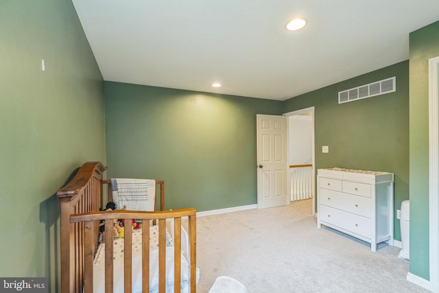 134 Whitaker Ave, North East, MD 21901 - bedroom with light colored carpet, baseboards, and recessed lighting