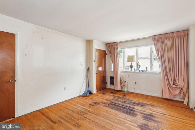 310 Passmore St, Philadelphia, PA 19111 - empty room featuring wood finished floors and baseboards