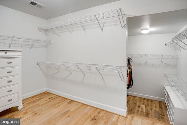 16340 Sandy Ridge Ct, Woodbridge, VA 22191 - walk in closet with light wood-style floors
