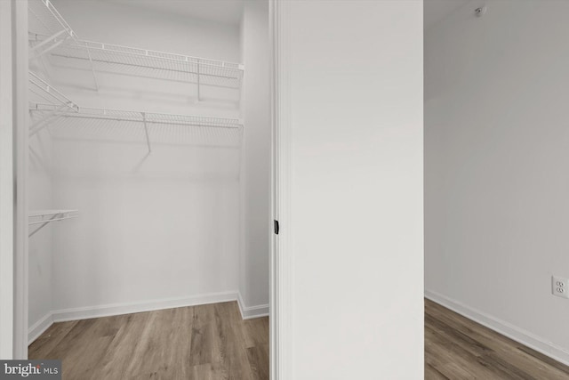 view of closet