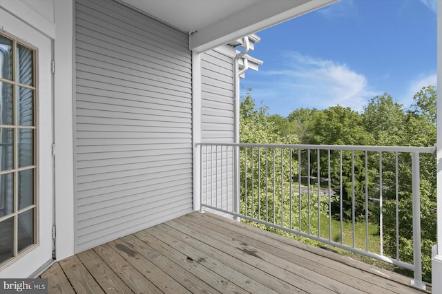 view of deck